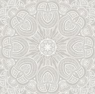 Ornamental round lace background N2