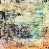 abstract painted grunge collage background N5