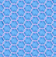 blue seamless pattern with circles N2
