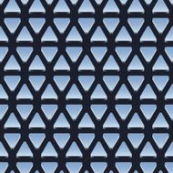 Seamless pattern of shiny metallic triangles