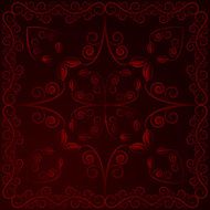 dark red background with flowers and leaves N2
