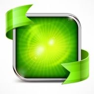 Square green icon