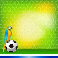 Brazil and Football background N3