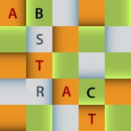color squares abstract background eps10