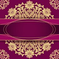 Elegant vintage floral background N2