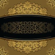 Elegant vintage floral background N3