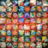 Abstract Painting Patchwork