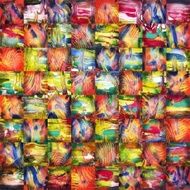 Abstract Painting Patchwork N2