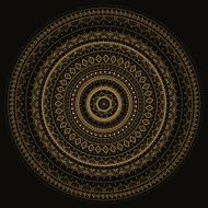 Mandala Indian decorative pattern N21