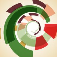Abstract illustration colorful background N85
