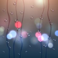 Abstract background magic lights Vector illustration N3