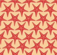 sea stars pattern