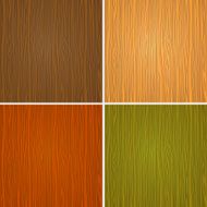 Set of colored wooden textures
