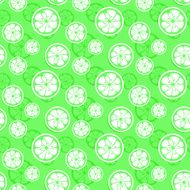 Abstract citrus fruit seamless pattern Vector illustration N7