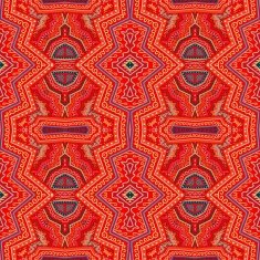 Seamless geometric pattern in oriental style N6