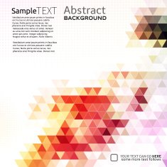 Multicolored mosaic background N69