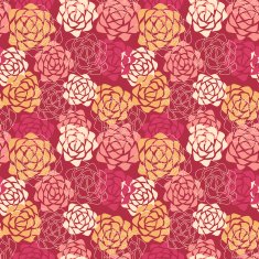 Floral seamless pattern with roses N5