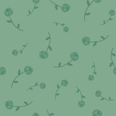 Roses seamless pattern Sketch design elements