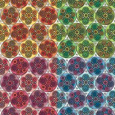 Circle Doodle Tile N2