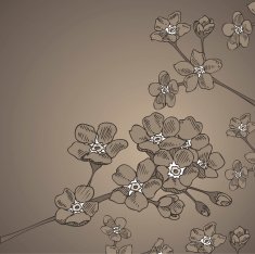 Vintage Forget-Me-Nots