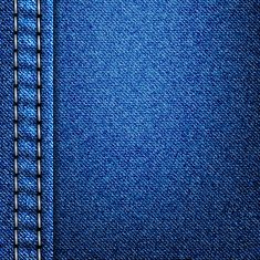 Blue Denim Texture Background Vector Illustration N3