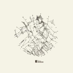 Poliygonal form with dots and lines N3