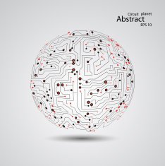 Circuit board planet eps 10 N6