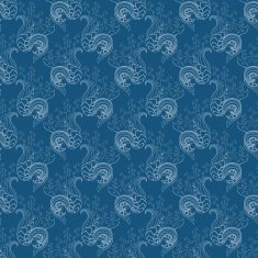 Vector seamless pattern with lilies of the valley N2