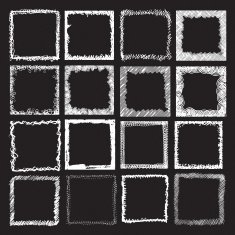 Set of grunge frames N9