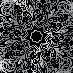 Silver mandala N56