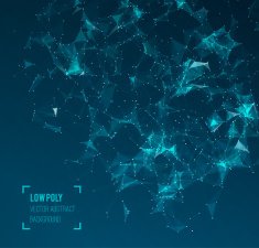 Abstract mesh background with circles lines and shapes N7