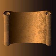 Ancient grunge scroll