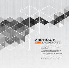 Abstract template background with triangle shapes N7