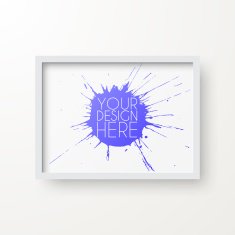 Frame on White Background N3