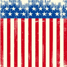 American square dirty flag