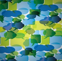 speech bubble vector background N3