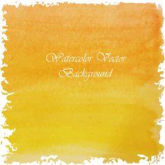 yellow sun paint watercolor vintage and isolate on white