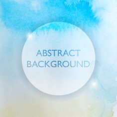 Abstract Watercolor Blue and Yellow Background N2