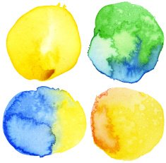 watercolor background N351