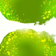 Abstract curve form green colors drawing background