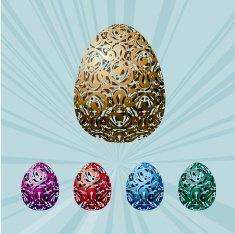 Easter egg design