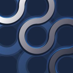 Circles And Curves - Abstract Background N2