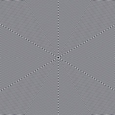 Moire pattern vector op art background Hypnotic backdrop N4