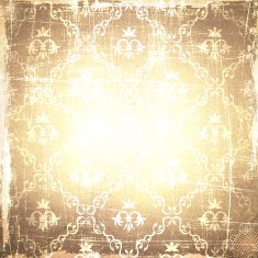 Grunge floral paper background N10