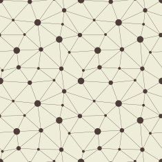 Abstract seamless pattern with circles Vector illustration N4