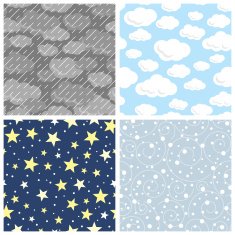 Four Seamless Skies