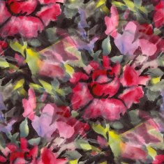 Watercolor Flowers N163