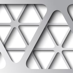 3d geometric background with shadows paper look graphic N6