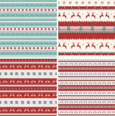 seamless Christmas patterns