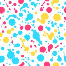 Watercolor abstract colorful seamless background N2